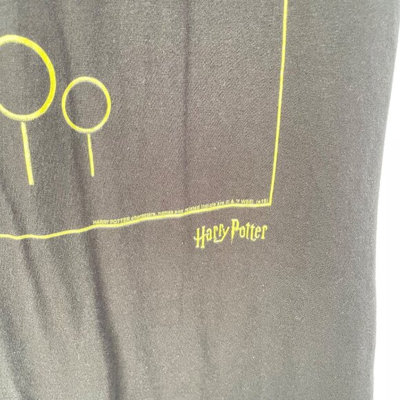 Harry Potter Tshirt Size Small I'm A Keeper Quidditch Zuni Sportswear Black - Picture 5 of 8